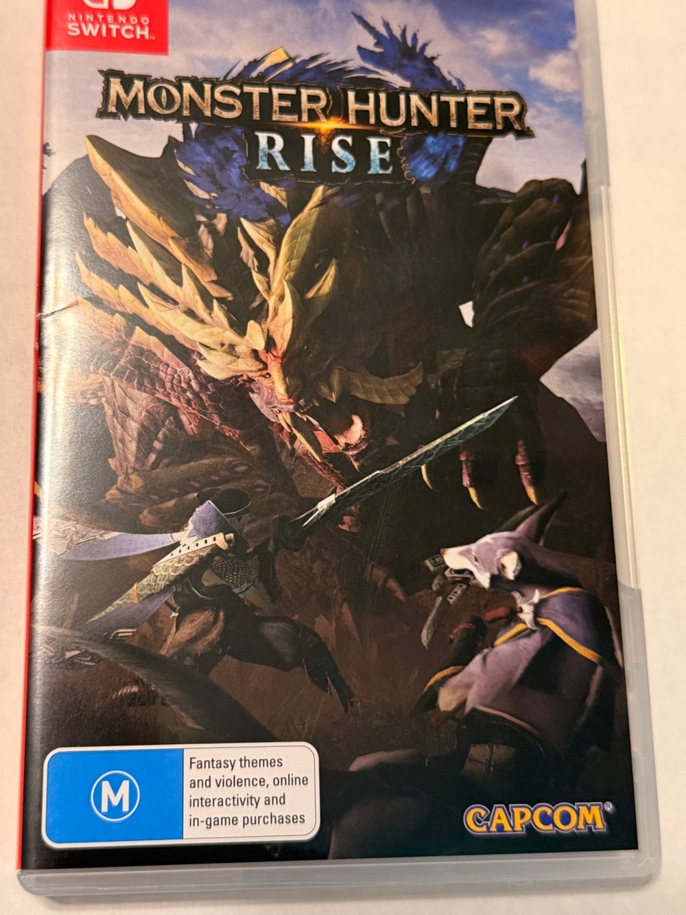 Nintendo Switch “Monster Hunter RISE”